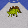 thumbnail image 4 of Inktastic Smiling Stegosaurus Boys or Girls Baby Bodysuit, 4 of 5