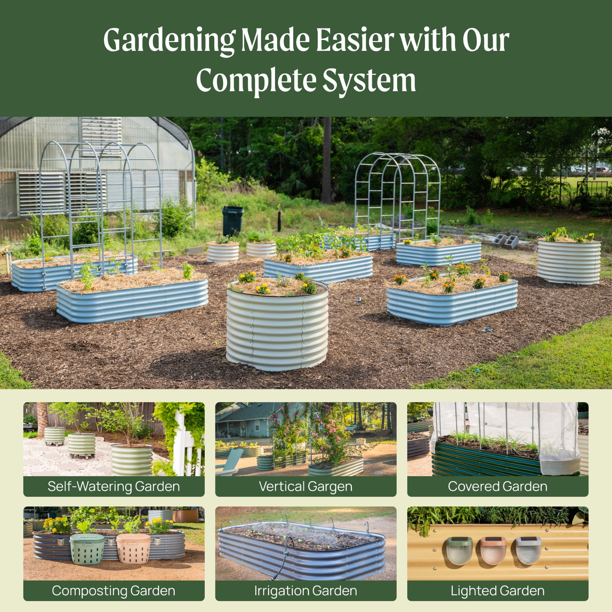 NEIGHBORHOOD SRL . GARDEN BED I-S 新品未使用 Vigoro Cinch Smart Garden (48 in. L x 24 in. W x 12 in. H