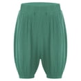 thumbnail image 2 of vastwit Baby Girls Boys Cotton Linen Shorts Bottoms Kids Wide Leg Loose Harem Bloomer Dark Green 100, 2 of 5