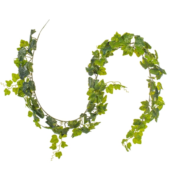 Vickerman 71" Artificial Green Frosted Ivy Vine, Set of 3