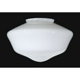 thumbnail image 5 of B&P Lamp® 14 Inch Diameter 6" Fitter Opal Schoolhouse Shade, 5 of 5