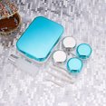 thumbnail image 3 of Contact Lens Case Kit Fashion Mirror Effect Portable Contact Lens Holder Case, 3 of 9