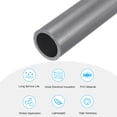 thumbnail image 3 of Uxcell Rigid Round Pipe Light Grey 0.98 x 1.26"(ID*OD) High Impact for Water Pipe Crafts Cable Sleeve, 3 of 6