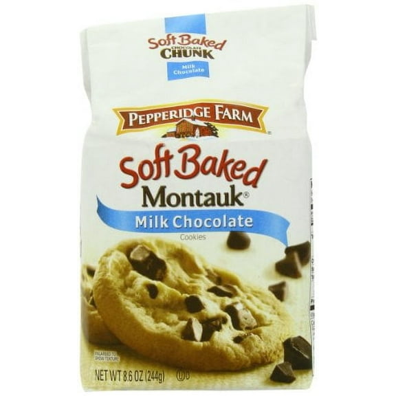 Pepperidge Farm Montauk Milk Chocolate Soft Baked Cookies (Pack of 5)