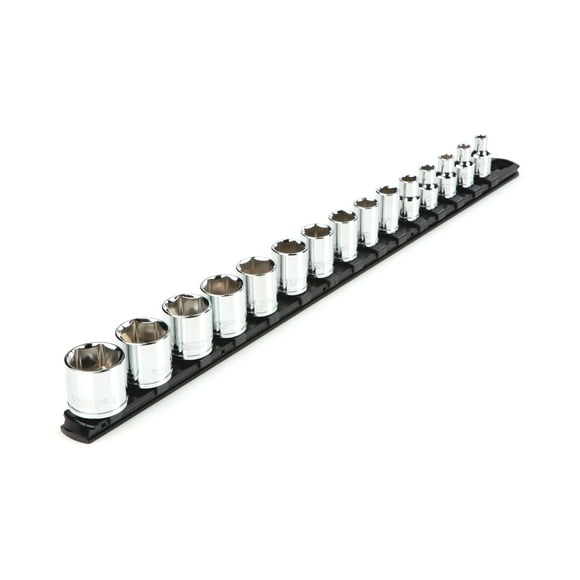 TEKTON 3/8 Inch Drive 6-Point Socket Set, 15-Piece (1/4-1 in.) | SHD91109