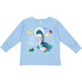 thumbnail image 3 of Inktastic I Need Some Space Dinosaur Astronaut with Stars and Planet Boys or Girls Long Sleeve Toddler T-Shirt, 3 of 5