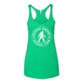 thumbnail image 2 of Wild Bobby Official Bigfoot Search Team Funny Sasquatch Pop Culture Women Tri-Blend Racerback Tank Top, 2 of 3