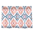 thumbnail image 7 of Yayeee Kitchen Curtains Tier Pair Light Filtering 27"x24" Rod Pocket Short Cafe Window Panel, Mosaic Flowers Pattern, 7 of 7
