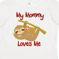 thumbnail image 4 of Inktastic My Mommy Loves Me Sloth Boys or Girls Toddler T-Shirt, 4 of 5