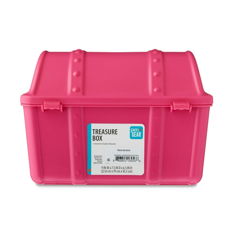 Pen+Gear Treasure Box, Fuchsia Burst - Walmart.com