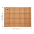 thumbnail image 3 of KAKOWELY Wood Macrame Board Wood Board Grid Rope Knotting Board for Knotting Project,16.02X"X12.05"X0.39", 3 of 5