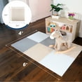 thumbnail image 2 of FlooringInc's Rainbow & Natural Harmony Playmat - Kid Safe Foam Floor Tiles with Removable Edges - 2'x2', 1/2" Thick (Earthy, 6 Tile Pack), 2 of 6