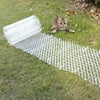 PWFE Garden Cat Stab Spike Mat, Anti-Cats Network Digging Stopper Prickle Strip Home Spike Deterrent Mat