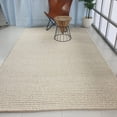 thumbnail image 4 of Handmade Ramsha Wool & Cotton Living Room Decor Woven Rug - SRN 026, 4 of 5