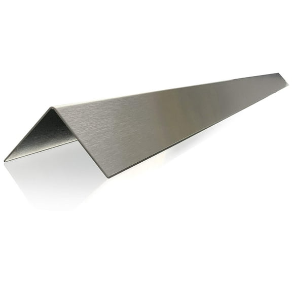 Stainless Steel Corner Guard, Wall Trim, Backsplash Accessories, Multiple Sizes Available- 48” Long (Inside Corner)