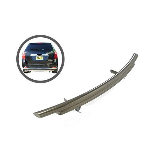 Vanguard VGRBG-0799-1117SS Stainless Steel Double Layer Rear Bumper Guard | Compatible with 10-17 Chevrolet Equinox / 10-17 GMC Terrain