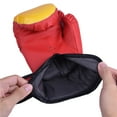 thumbnail image 4 of Guantes de boxeo Jadeshay para niños Muay Thai Kickboxing PU Rojo Azul Negro Tipo A, 4 of 8