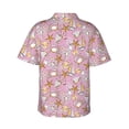 thumbnail image 3 of Daiia Seafood Hawaiian Shirt for Men Gentle Cotton Regular Short Sleeve Casual-Small, 3 of 9