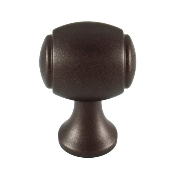 Alno A981-34 Royale 3/4" Estate Traditional Solid Brass Oval Cabinet Knob / Drawer Knob -