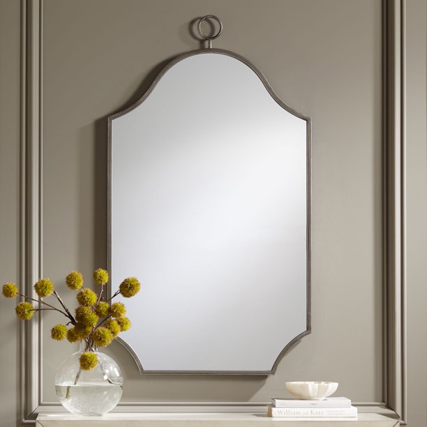 Uttermost Pasaic Silver 24 X 42 3 4 Arched Top Wall Mirror Com Uttermost Pasaic Silver 24 X 42 3 4, 4 X 3 Wall Mirror
