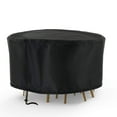 thumbnail image 1 of Onlyme Housse de Table et Chaises de Patio Ronde, Housses de Meubles Durables et Imperméables, 90 Pouces, 1 of 4