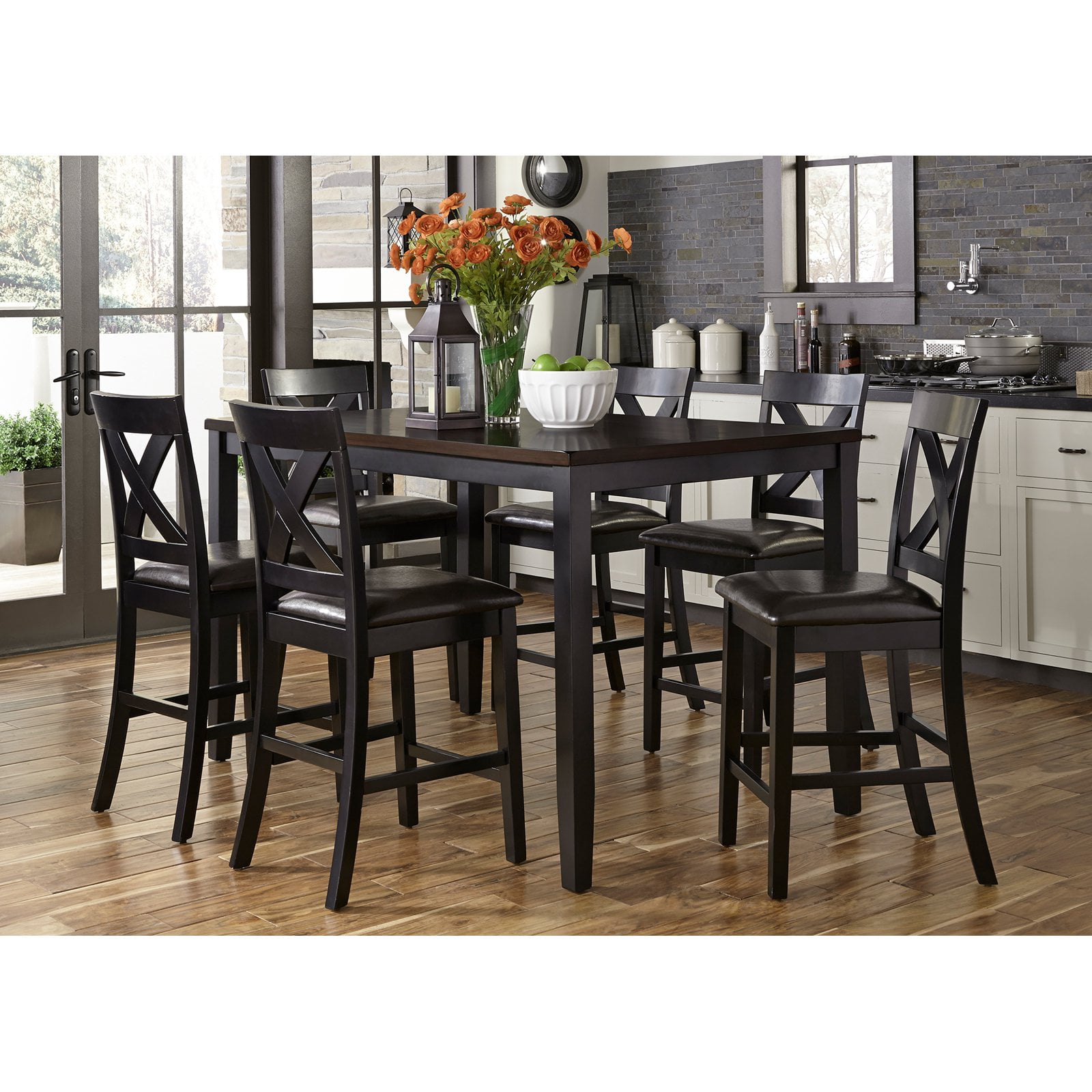 Liberty Furniture Industries Thornton II 7 Piece Counter Height Dining ...