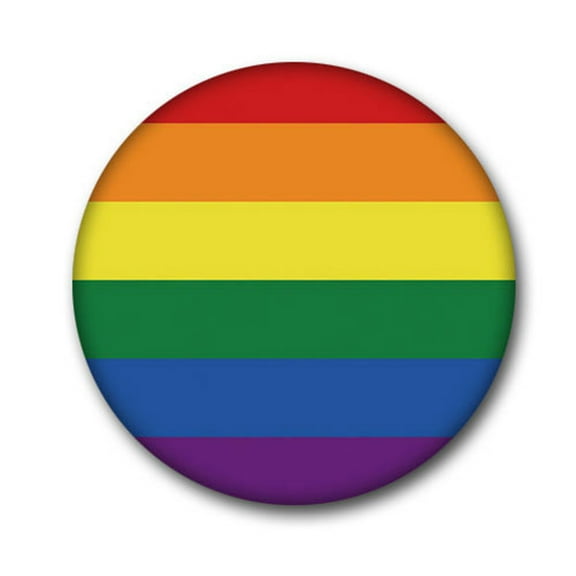 Yammee Rainbow Gay Pride Badge Trans Bi Pin Jewelry Souvenir Gift for Family Friends