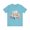 Turquoise, variant on Paris Graphic Tee Unisex Jersey Short Sleeve Vintage Inspired Artwork Collection
