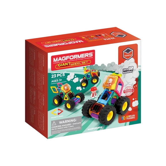 Magformers 23-Piece Giant Wheel Set
