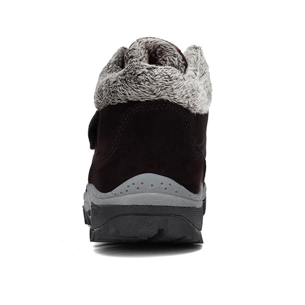 Zapatos de senderismo casuales de invierno Felpa Mujer Hombre Botines Zapatillas (Black Rose 39) Ehuebsd Para estrenar