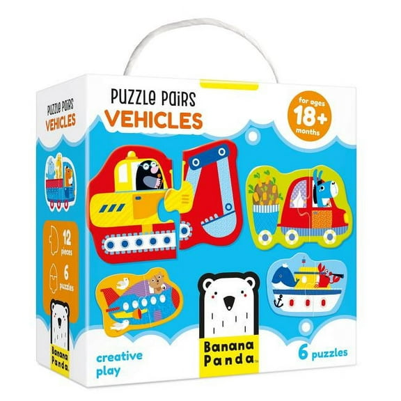 Puzzle Pairs Vehicles Age 18m  (Other)