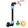 thumbnail image 1 of Bgsha IBC Adapter Connection Kit 3/4 "Outlet Faucet For Tank Container Rainwater Tank, 1 of 9