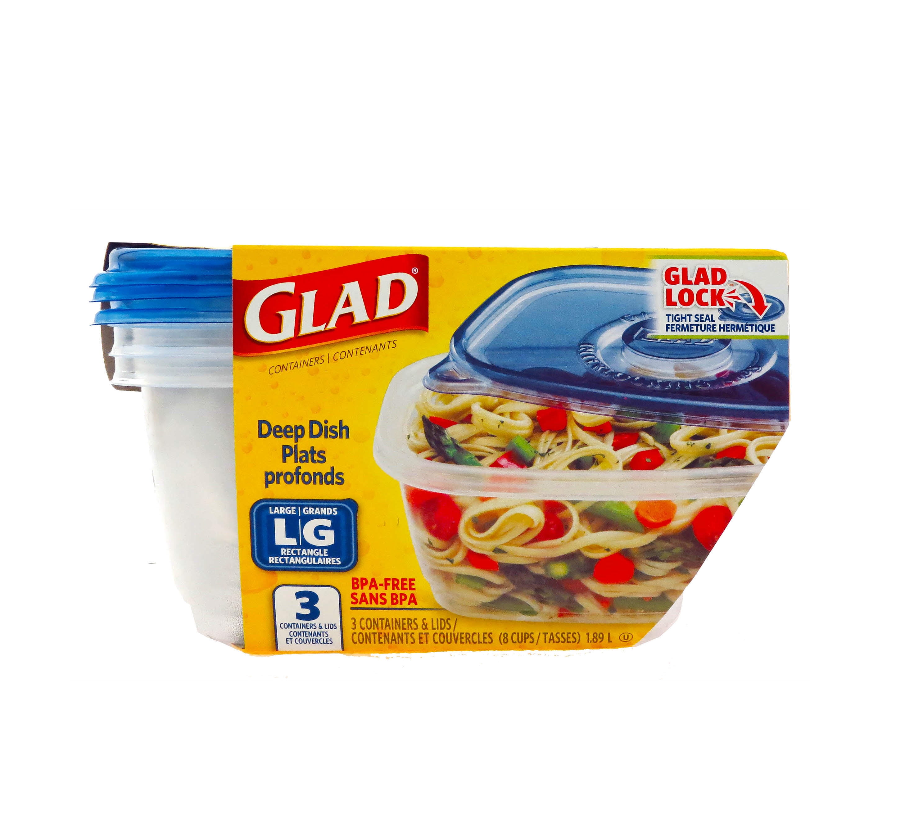 Glad Entree M Size 5 Containers Canada