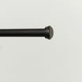 thumbnail image 3 of EXCLUSIVE HOME Topper 1" Curtain Rod and Coordinating Finial Set, Oil Rubbed Bronze, Adjustable 36"-72", 3 of 6