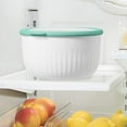 thumbnail image 3 of OGGI 4 Qt. Prep & Serve Bowl with Lid | Blue, 3 of 3