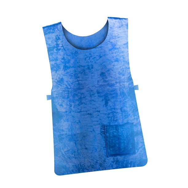 Chaleco de enfriamiento de hielo PVA anti-calor para escalada en taller Azul