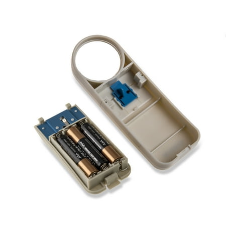 Carson LED 7x Handheld Magnifier with Light, Great Magnifying Glass for Reading, Crafts, and Hobbies (SV-70)