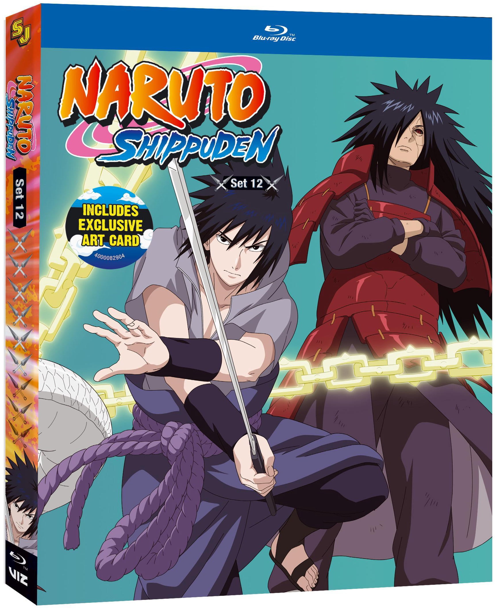 Naruto Shippuden Set 12 (Blu-ray), Anime, Viz Media