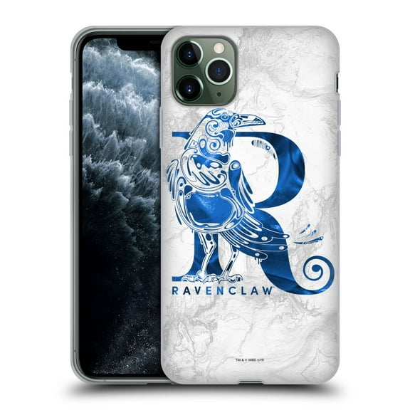 Head Case Designs Officially Licensed Harry Potter Deathly Hallows IX Ravenclaw Aguamenti Soft Gel Case Compatible with Apple iPhone 11 Pro Max