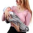thumbnail image 4 of Multifunctional Baby Wrap Towel Soft Stretch Button Baby Seat  for Outdoor, 4 of 6