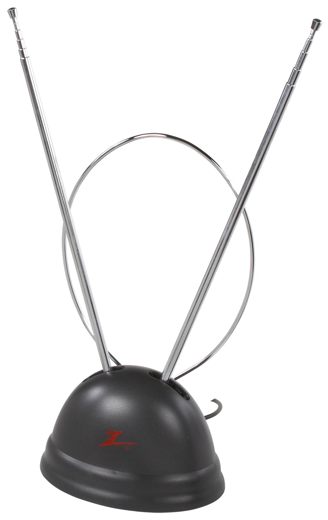 Zenith VN1ANTP1 Active Passive 1 DiPole TV Antenna, 47 230 MHz VHF