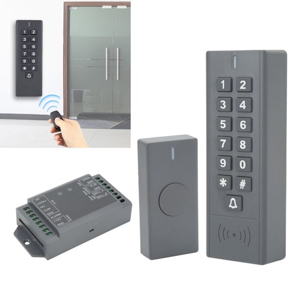 Door Access Control System Kit, Keypad Access Control System Rolling Code Safe for School