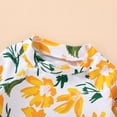 thumbnail image 6 of Younger Tree Toddler Girl Swimsuit Baby Long Sleeve Rash Guard Set with Sun Hat UPF Sun Proction Bathing Suit Swimwear for 3-4T, 6 of 8