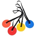 thumbnail image 2 of KAKOWELY 4 conos planos para práctica de fútbol, equipo de entrenamiento de fútbol, objetivo de práctica de hockey para entrenamiento de habilidades futbolísticas., 2 of 4