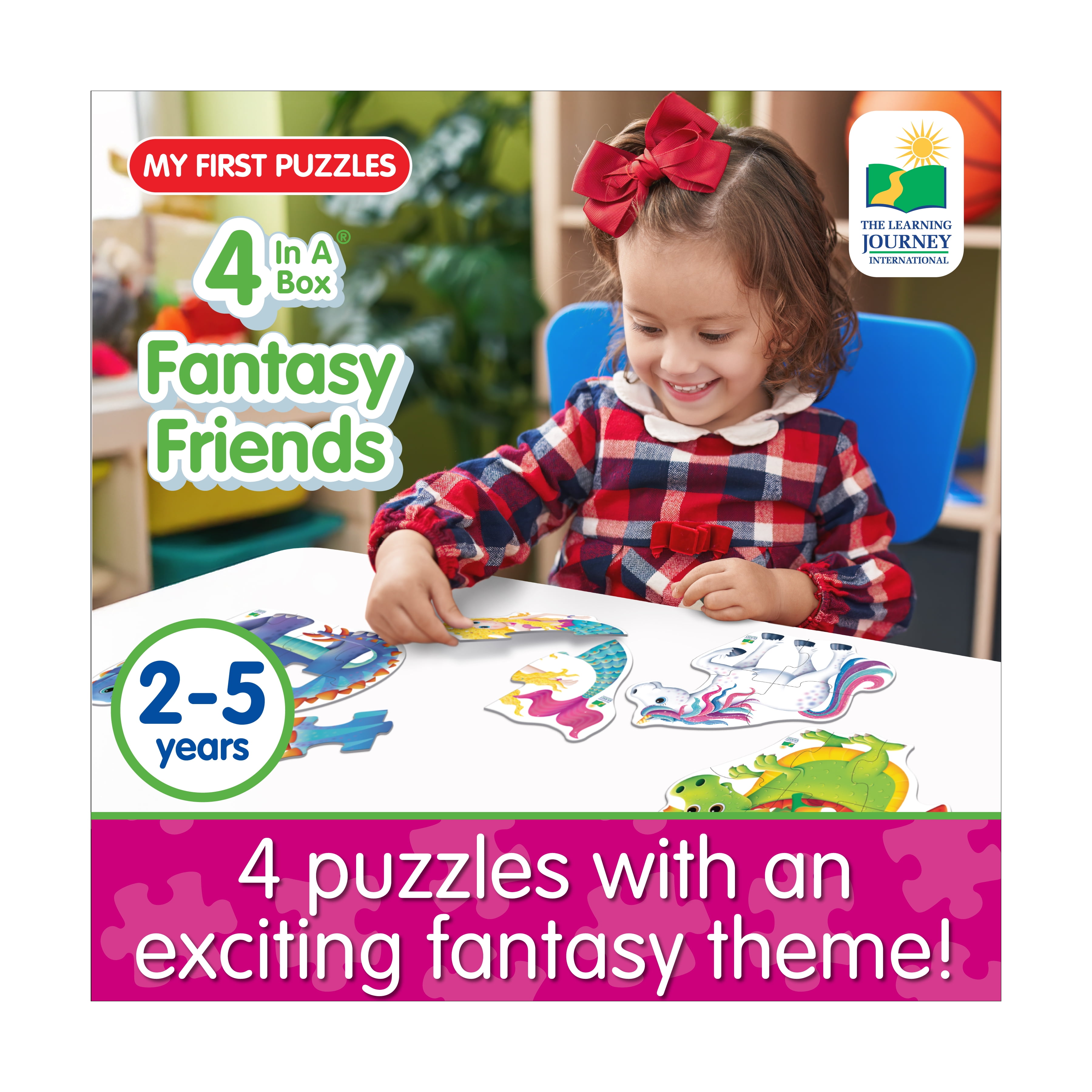 The Learning Journey My First Puzzles - 4 In A Box - Fantasy