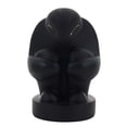 thumbnail image 2 of Escultura nórdica de hombre silencioso, modelo de escultura artística, estatua de resina pensadora de resina para utilería para fotos, accesorios, Negro mayimx Estatuilla de pensador, 2 of 9