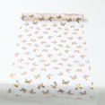 thumbnail image 2 of Efavormart 5 Pack White Sheer Organza Table Runners with Metallic Gold Foil Butterfly Motifs - 11"x108", 2 of 9