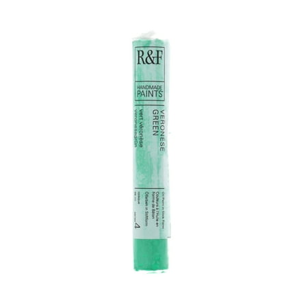 UPC: 0836943005495 | R&F Handmade Paints Pigment Stick 38ml Veronese Green