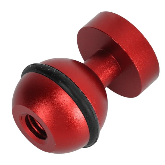 Mini Ball Head Diving Light Ball Head Aluminium Alloy Hard Coating Anodizing Small Lightweight Diving Flashlight Ball Head Fit for Phone DLSR Camera Mini Holder