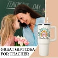 thumbnail image 4 of Teacher Appreciation Gifts for Women,40 oz Teacher Tumbler with handle Lid and Straw, Teacher Vacuum Insulated Travel Coffee Mug CupTumbler, 4 of 6